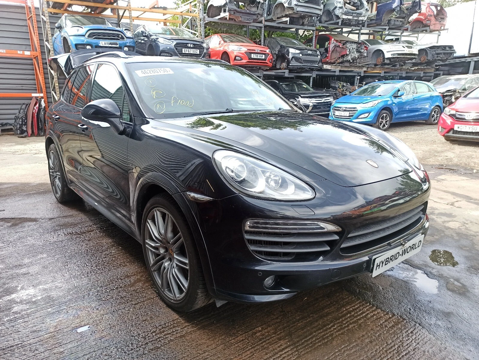 One Nut Porsche Cayenne 958.1 2011-2014 4.2 Diesel MCU.DB LC9X Black Breaking